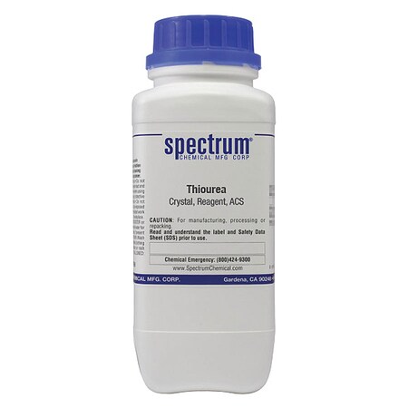 Spectrum Chemical Thiourea, Crystal, Reagent, ACS, 500g T1040-500GM10