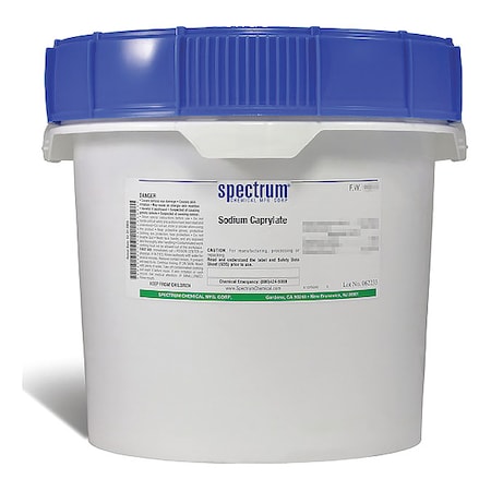 Spectrum Chemical Sodium Caprylate, 2.5kg SO145-2.5KG13