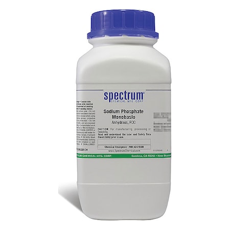 Spectrum Chemical Sodium Phosphate Monobasic, 2.5kg SO188-2.5KG13