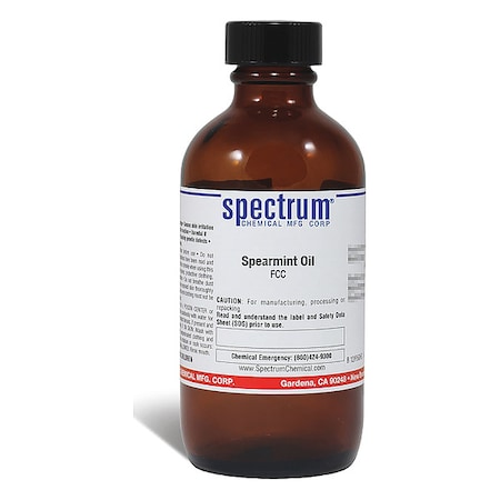 Spectrum Chemical Spearmint Oil, FCC, 100mL SP306-100ML49