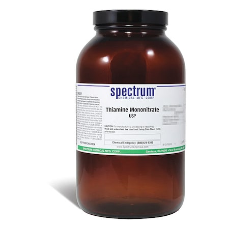 Spectrum Chemical Thiamine Mononitrate, USP, 500g TH117-500GM10