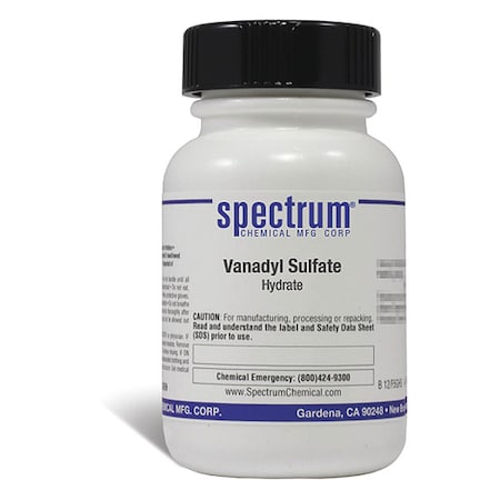 Spectrum Chemical Vanadyl Sulfate, Hydrate, 25g V1020-25GM04