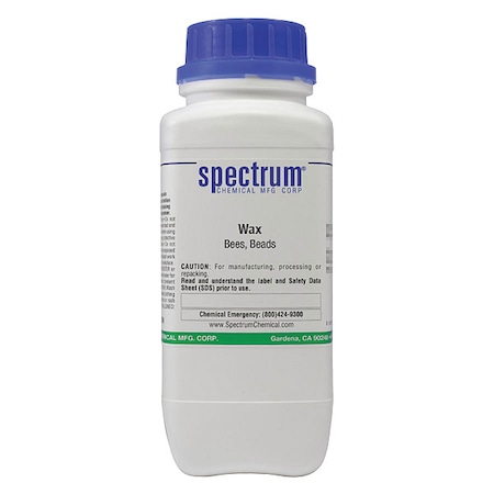 Spectrum Chemical Wax, Bees, Beads, 1 lb. W1048-1LB30
