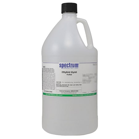 Spectrum Chemical Ethylene Glycol, Purified, 4L E1052-4LTPL55