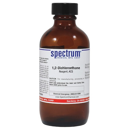 Spectrum Chemical 1, 2-Dichloroethane, Reagent, ACS, 120mL D1021-120MLAO