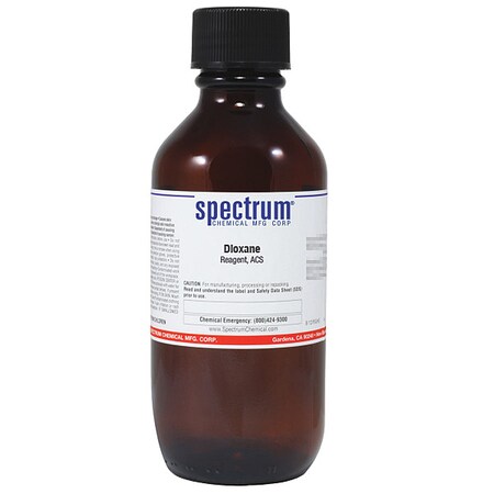 Spectrum Chemical Dioxane, Reagent, ACS, 500mL D1050-500MLGL51