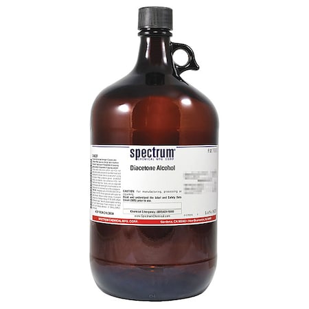 Spectrum Chemical Diacetone Alcohol, 4L DI102-4LTGL55