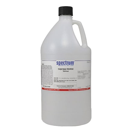 Spectrum Chemical Isopropyl Alcohol, Technical, 4L I1051-4LTPL55