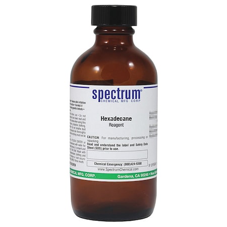 Spectrum Chemical Hexadecane, Reagent, 100mL HE166-100ML49