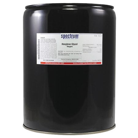 Spectrum Chemical Hexylene Glycol, Reagent, 20L HE188-20LT56