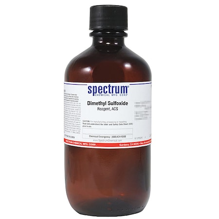 Spectrum Chemical Dimethyl Sulfoxide, Reagent, ACS, 1L, PK6 M1287-1LTAI