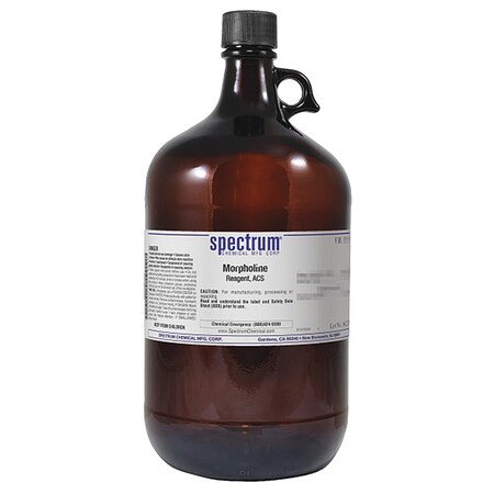 Spectrum Chemical Morpholine, Reagent, ACS, 4L M1340-4LTGL55