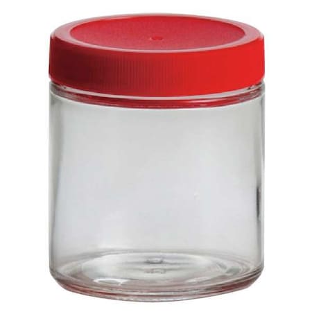 QORPAK Glass Bottle, 4 oz., Clear, PK24 239553