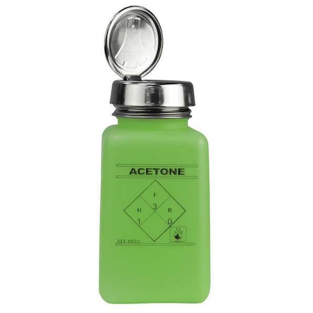 Menda Bottle, One-Touch Pump, 6 oz, Green 35274