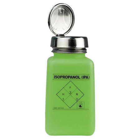 Menda Bottle, One-Touch Pump, 6 oz, Green 35275