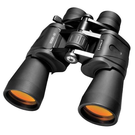 BARSKA Zoom Binocular, 10 - 30X Magnification, Porro Prism, 195 ft @ 1000 yd (at 10X) Field of View AB10168