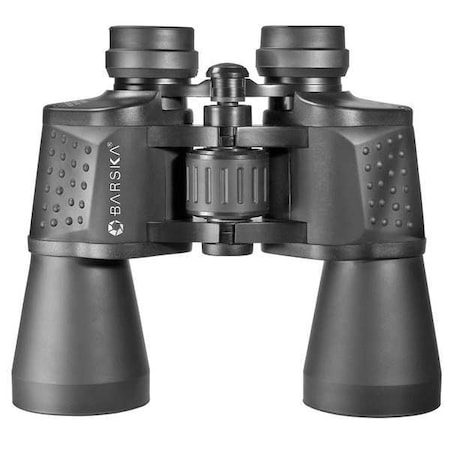 BARSKA Standard Binocular, 10x Magnification, Porro Prism, 367 ft @ 1000 yd Field of View CO10672