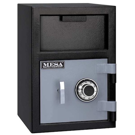Mesa Safe Co Depository Safe with Combination Dial 82 lb, 0.8 cu ft, Steel MFL2014C