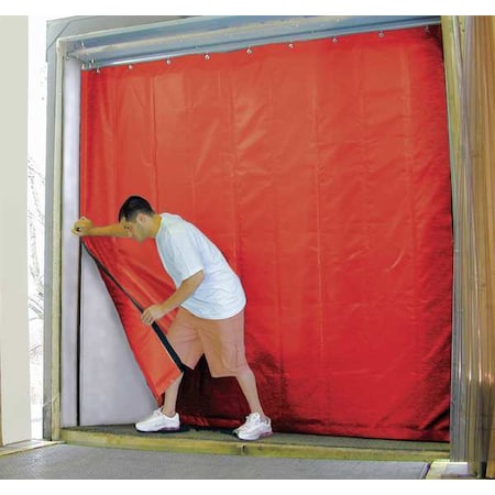 Tmi Insulated Truck Curtain, 8 ft H x 8 ft W 999-00274