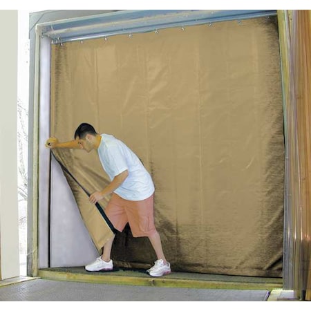 Tmi Insulated Truck Curtain, 8 ft H x 8 ft W 999-00277
