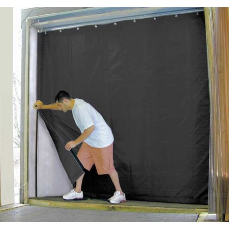 Tmi Insulated Truck Curtain, 8 ft H x 8 ft W 999-00278