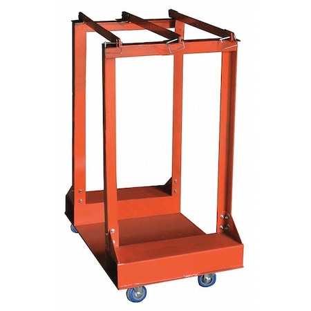 Zoro Select Gas Cylinder Truck, Capacity 4 Cylinders 39J513