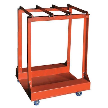 Zoro Select Gas Cylinder Truck, Capacity 6 Cylinders 39J515