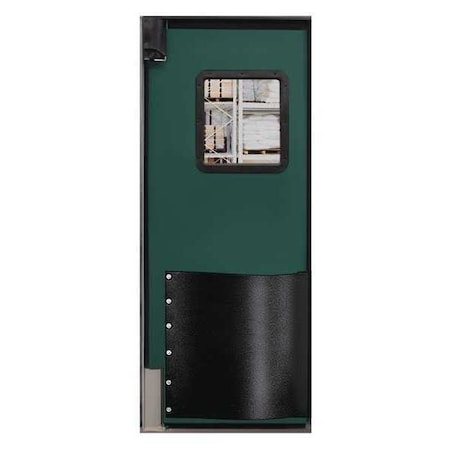 Chase Swinging Door, 7 x 2.5 ft, Forest Green 3084RFGR