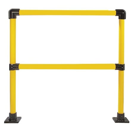 Hollaender Handrail Section, 4 Ft, Steel 50221