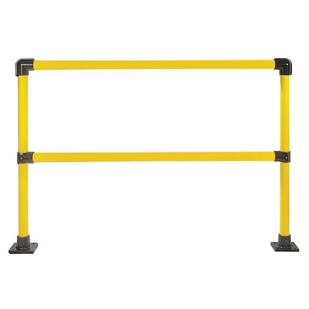 Hollaender Handrail Section, 6 Ft, Steel 50231