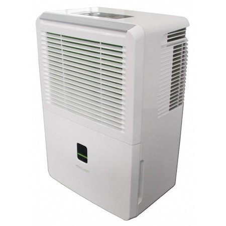 Dayton Dehumidifier , 6.3 pt. , White , 2 Speeds, Thermoplastic , 115VAC 39K869