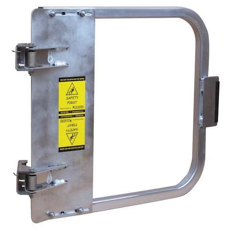 Ps Industries Safety Gate, 22-3/4 to 26-1/2 In, Alum LSG-24-ALU