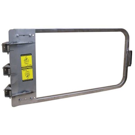 Ps Industries Safety Gate, 38-3/4 to 42-1/2 In, SS LSG-40-SS-SW