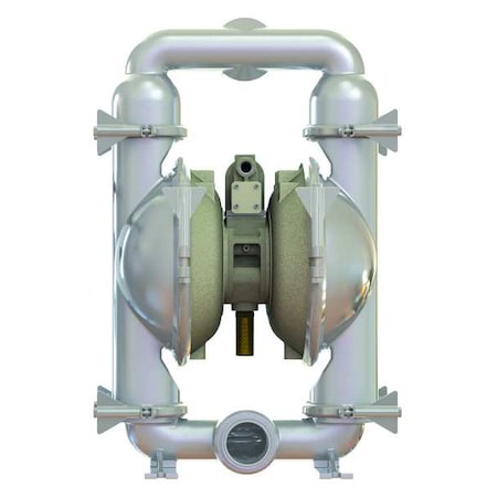 Standard Pump Double Diaphragm Pump, 316 Stainless Steel, Air Operated, PTFE SPFP30NPT