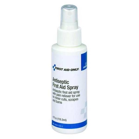 First Aid Only Antiseptic, Bottle, 4 oz. 13-080