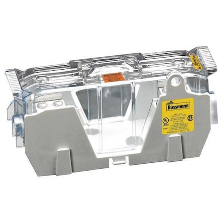 Eaton Bussmann Open Fuse Block, J UL Class, 600V AC/DC Volt Rating, 1 Poles, Box Lug JM60100-1CR