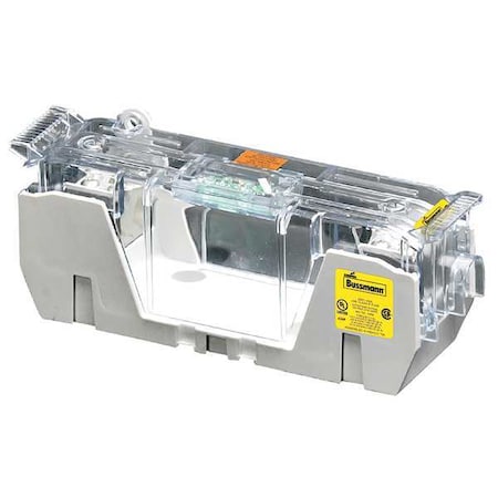 Eaton Bussmann Open Fuse Block, H; K5 UL Class, 250V AC/DC Volt Rating, 1 Poles, Box Lug HM25100-1CR