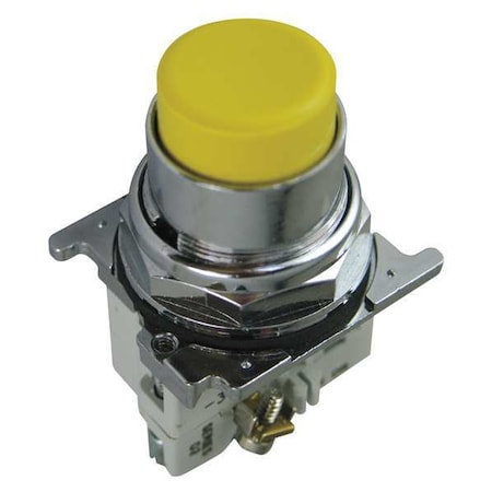 Eaton Non-Illuminated Push Button, Yellow 10250T25Y