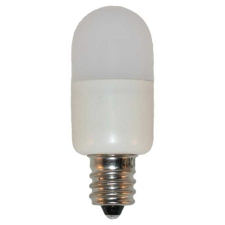Zoro Select Mini LED Lamp, T6, E12, White (Formerly LumaPro) L2012CS-W