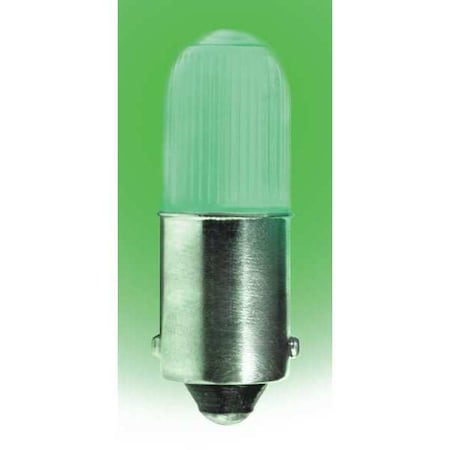 Zoro Select LED Lamp, Mini, T3 1/4, BA9S, Green (Formerly LumaPro) L10120MB-G