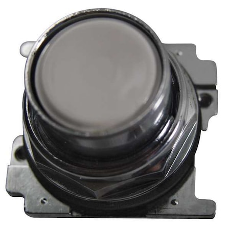 Eaton Non-Illum Push Button Operator, White 10250T106