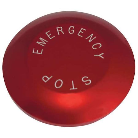 Eaton Mushroom Head, 30mm, Red, Metal 10250TJ63