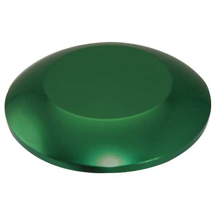 Eaton Mushroom Head, 30mm, Green, Metal 10250TJ61