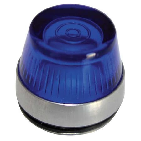 Eaton Pilot Light Lens, 30mm, Blue, Plastic 10250TC16N