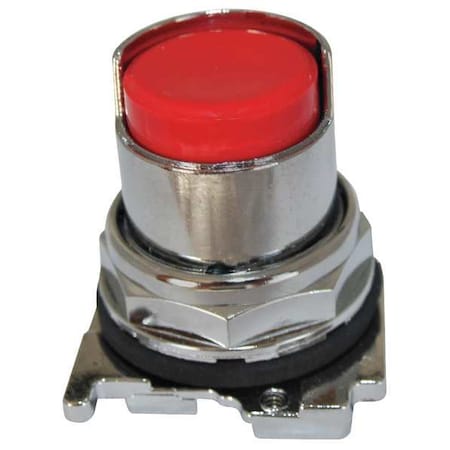 Eaton Non-Illum Push Button Operator, 30mm, Red 10250T502