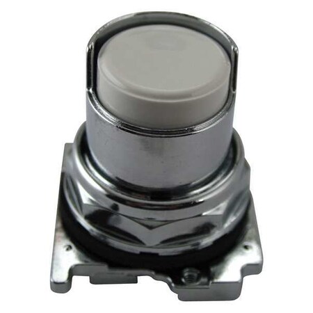 Eaton Non-Illum Push Button Operator, White 10250T506