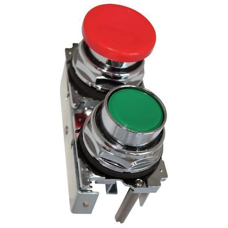 Eaton Pendant Pushbutton, 30mm, Flush/Mushroom 10250TA77