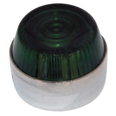 Eaton Pilot Light Lens, 30mm, Green, Glass 10250TC8N