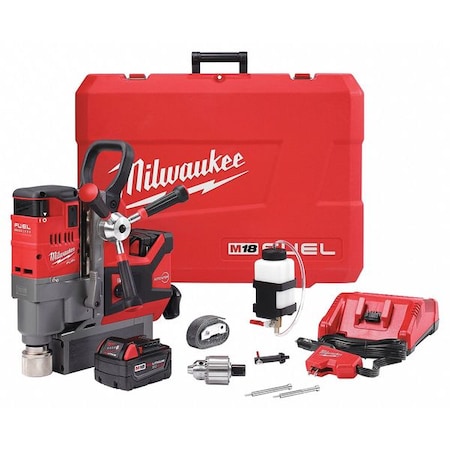 Milwaukee Tool M18 Magnetic Drill Kit, 1-1/2in Capacity 2787-22