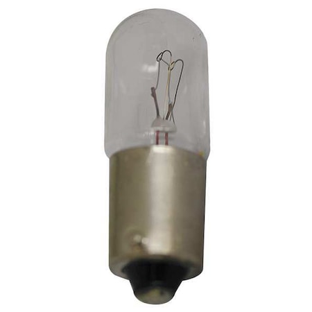 Eaton Flashing Miniature Incandescent Bulb, 6.3 10250ED986-4